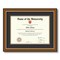 ArtToFrames 10x14 inch Diploma Frame - Framed with Black and Gold Mats, Comes with Regular Glass and Sawtooth Hanger for Wall Hanging (D-10x14)
